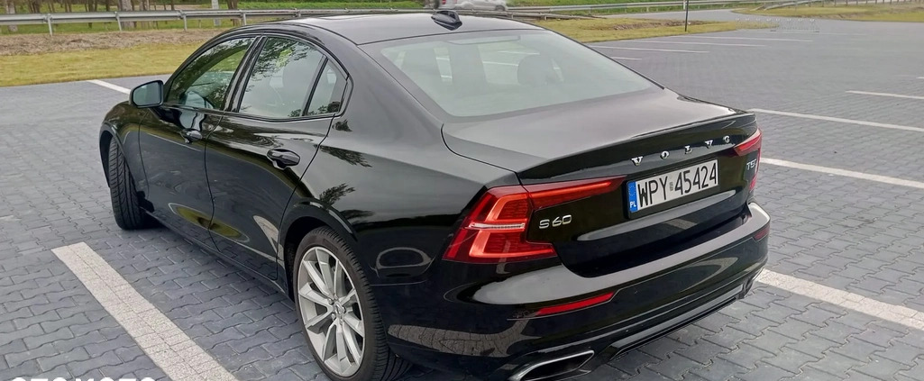 Volvo S60 cena 136000 przebieg: 34000, rok produkcji 2021 z Margonin małe 631